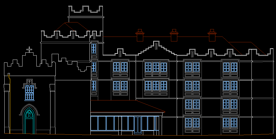 ?Inwentaryzacja architektoniczna elewacji zewnętrznej budynku ?Inwentaryzacja architektoniczna elewacji zewnętrznej budynku